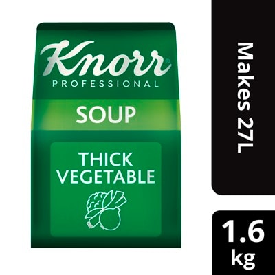 Knorr Professional Thick Vegetable Soup -  1.6 Kg - 